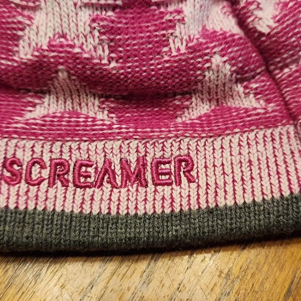Screamer Pink Stocking Cap